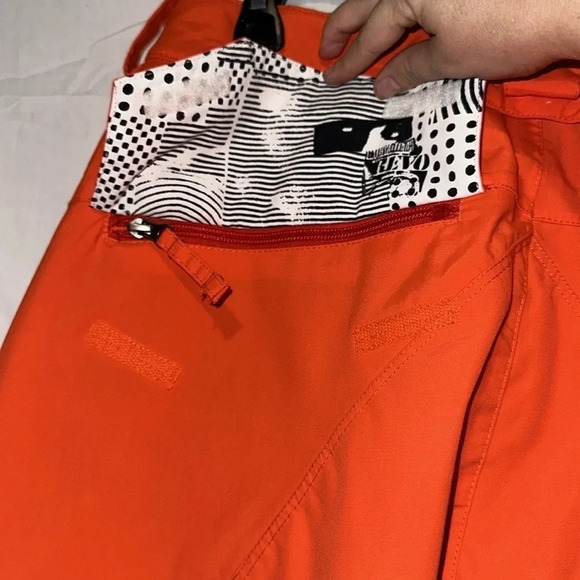 mens orange Volcom Nimbus all conditions climate protection pants size medium - Picture 12 of 16